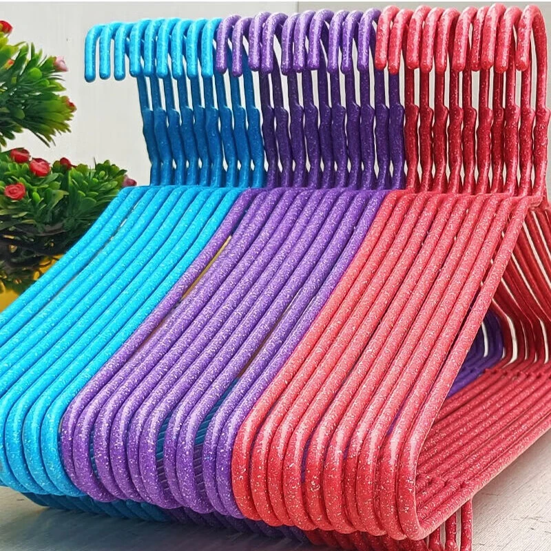 【加粗加厚】家用防滑衣架成人衣架子晾晒衣服衣架落地卧室衣架挂