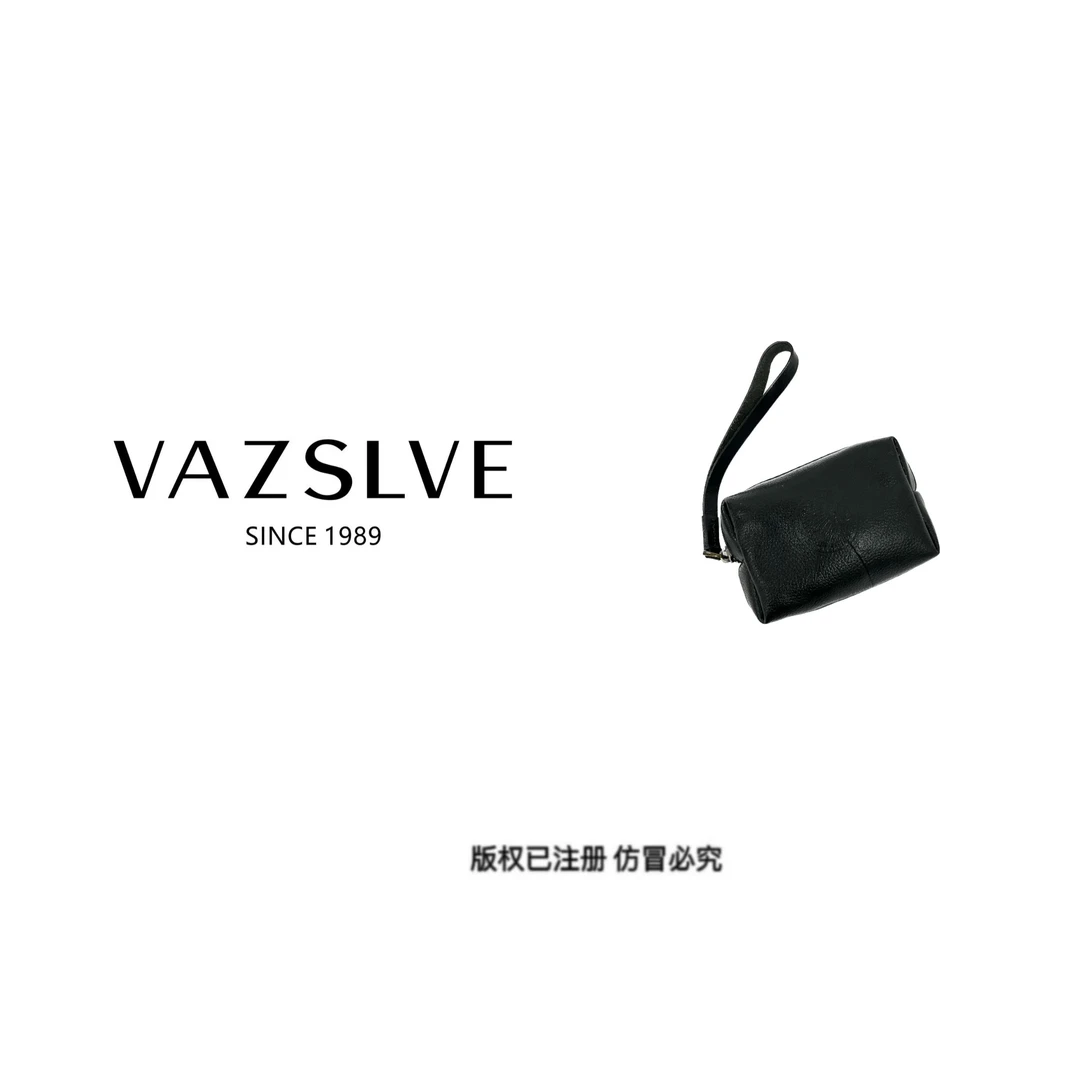 VAZSLVE/秋冬新款真皮复古休闲零钱包#Y1171-绿色