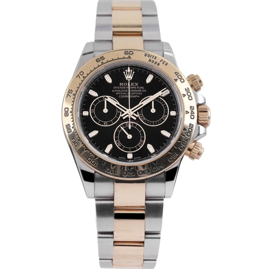 99新 Rolex/劳力士 杭邸·116503 间金黑 22年全套