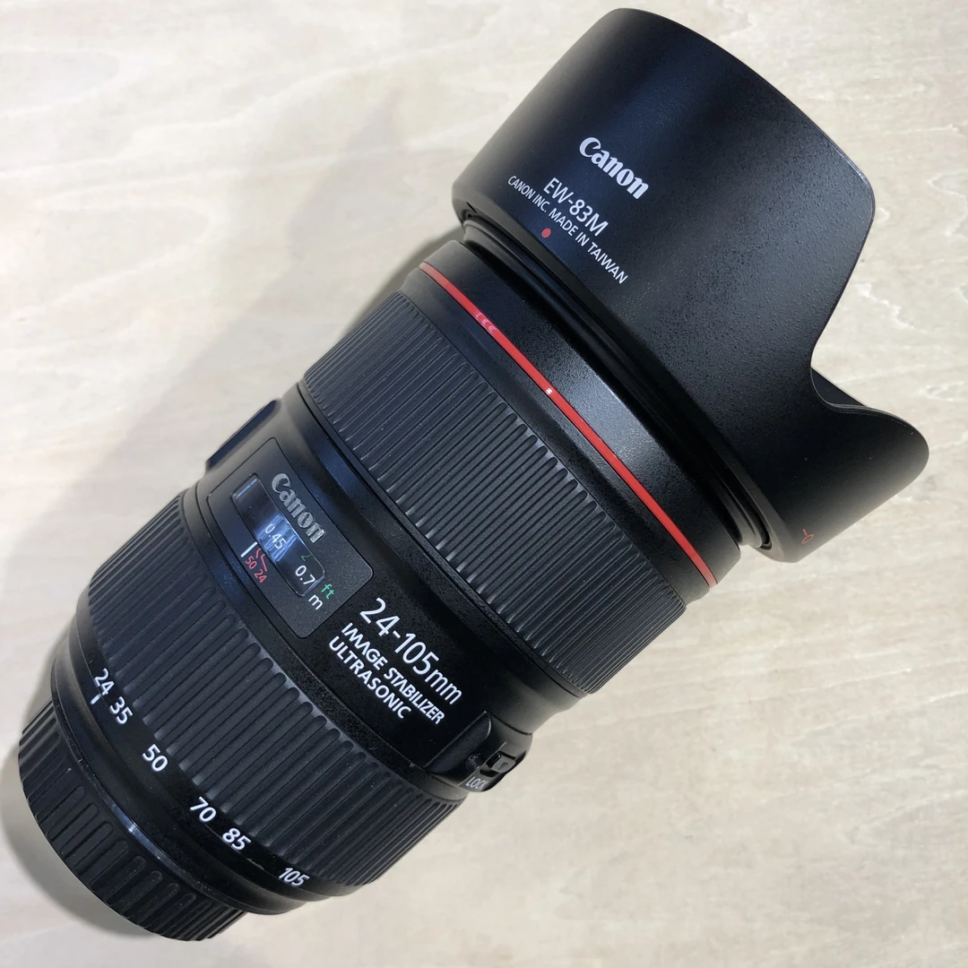95新 Canon/佳能 EF 24-105 f4二代(4576)镜片完美图片实拍图