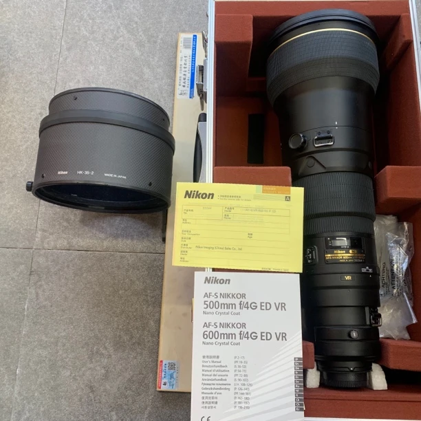 95新 Nikon/尼康 600mm/4G ED (3364)成色实拍图