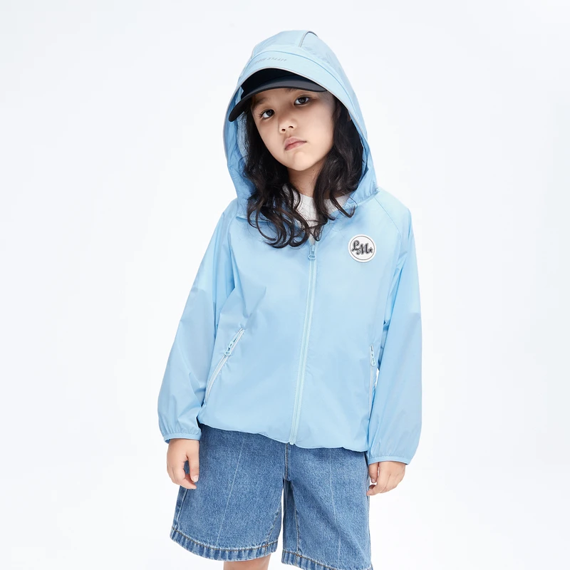 凉感防晒服-little moco童装男女童长袖轻薄抗UV外套#KBC2JKT006
