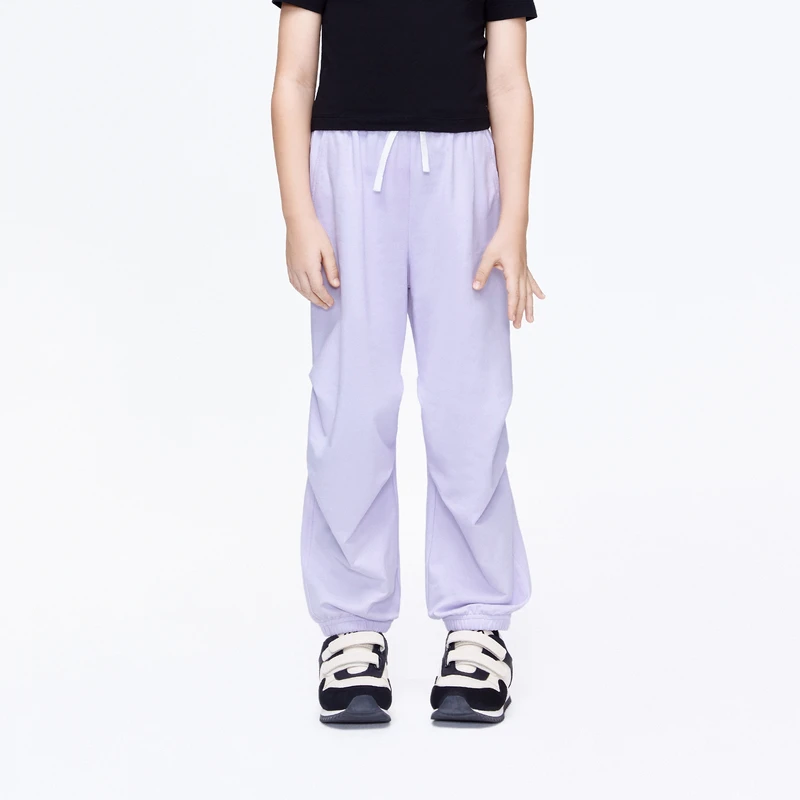 littlemoco童装男女童防蚊虫降落伞裤束脚长裤#KBD1PAT019