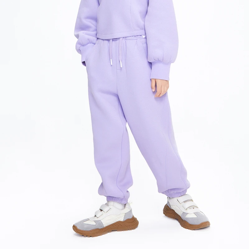little moco童装秋装新款男女童休闲运动长款卫裤子#KBB3PAT041