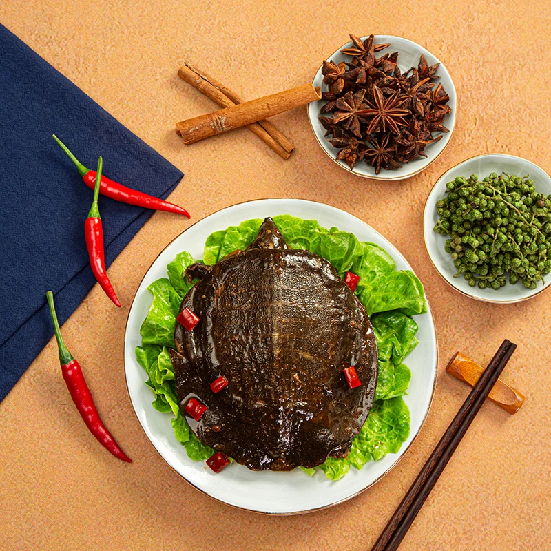 【新人专享】拍三送三 卤甲鱼单只半斤左右 现卤现发 破损包赔Y