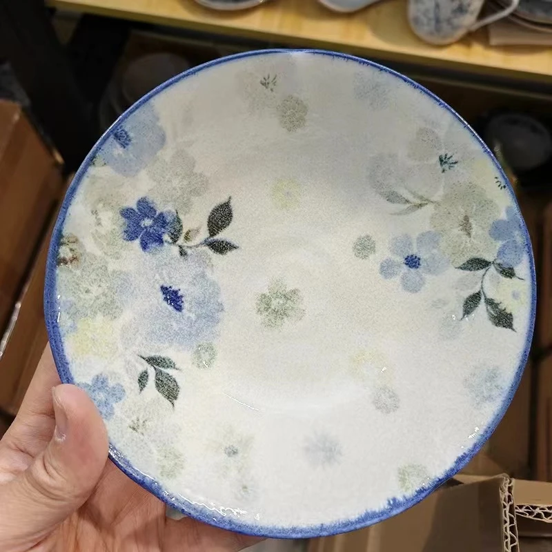 XB222 悠游花6.7英寸浅钵17*5cm