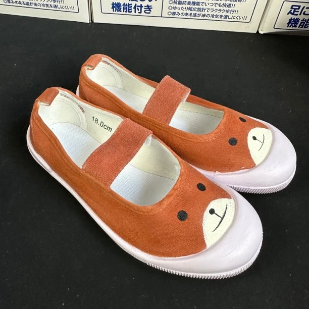 【山东省鞋】高端精致手绘私人定制红头蓝头鞋幼儿园室内外小白鞋