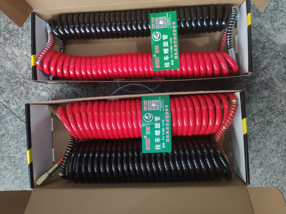 三正挂车螺旋管大流量挂车管三正正品冬季防冻挂车管