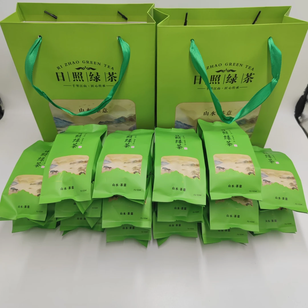 日照绿茶3号板栗香浓香型有沙口茶叶正宗高品质手工清新特产袋装