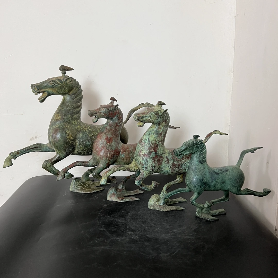 马踏飞燕青铜器   家居装饰礼品摆件 工艺品客厅玄关桌面铜奔马