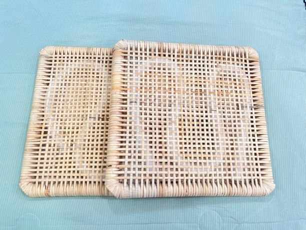 手编藤凉垫透气座垫屁股垫上班族夏天坐垫板凳散热垫藤条编织凉垫