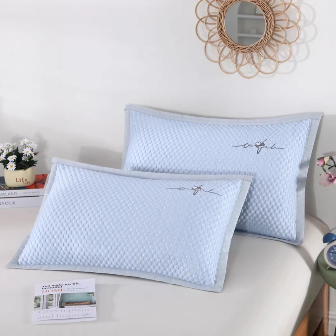 冰豆豆凉感透气枕套