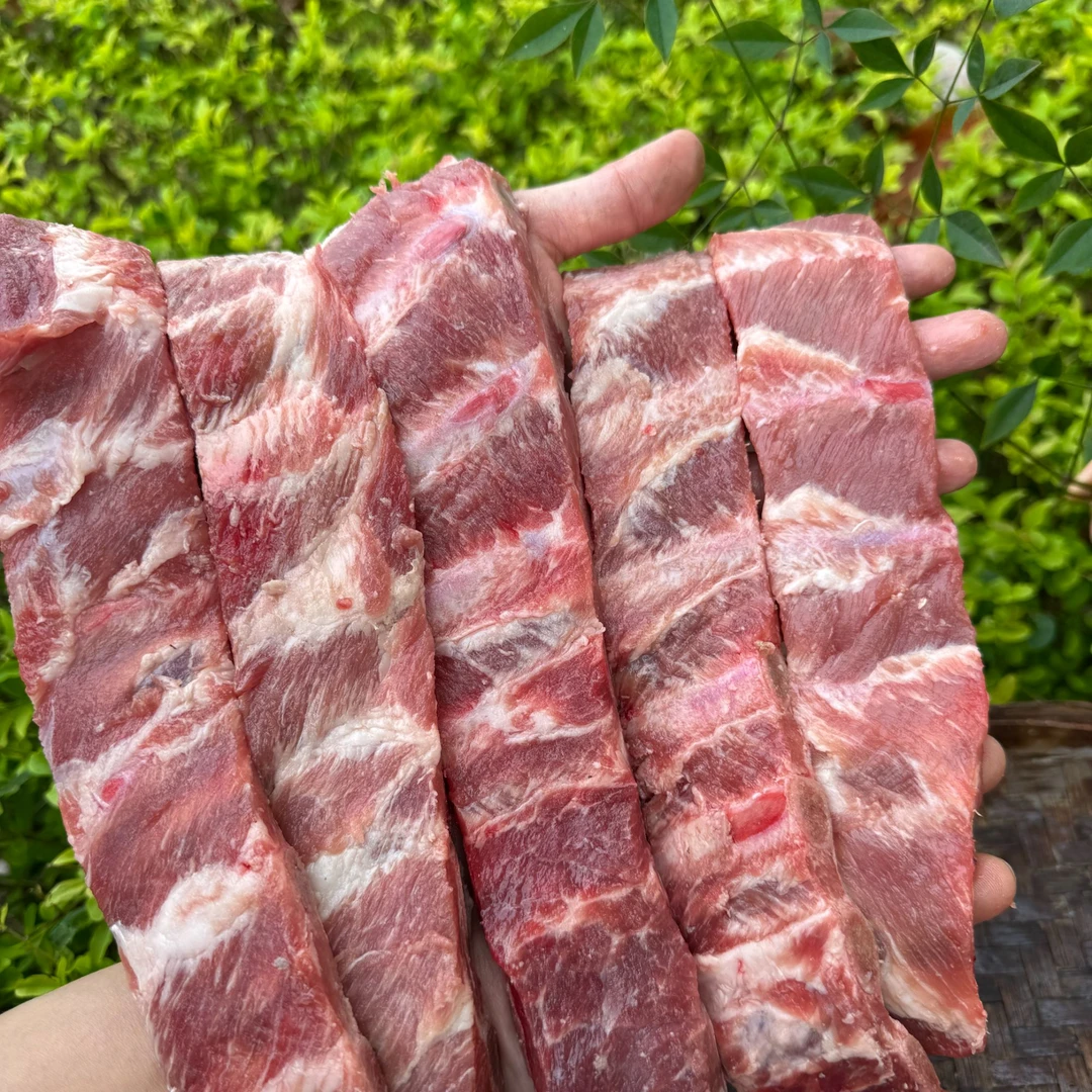 无龙骨/脊骨 排骨肉占比70%以上 精品寸排 粮食土猪 四斤送一斤5