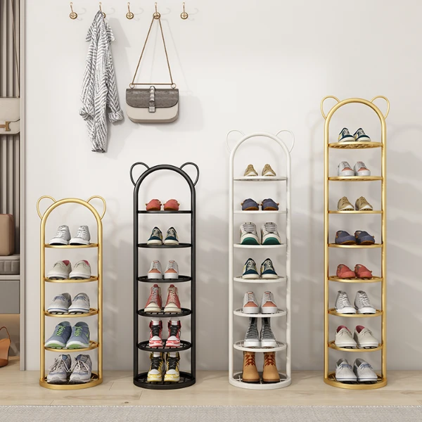 鞋架子多层家用立式轻奢简易客厅落地入户小窄门口小鞋架收纳神器