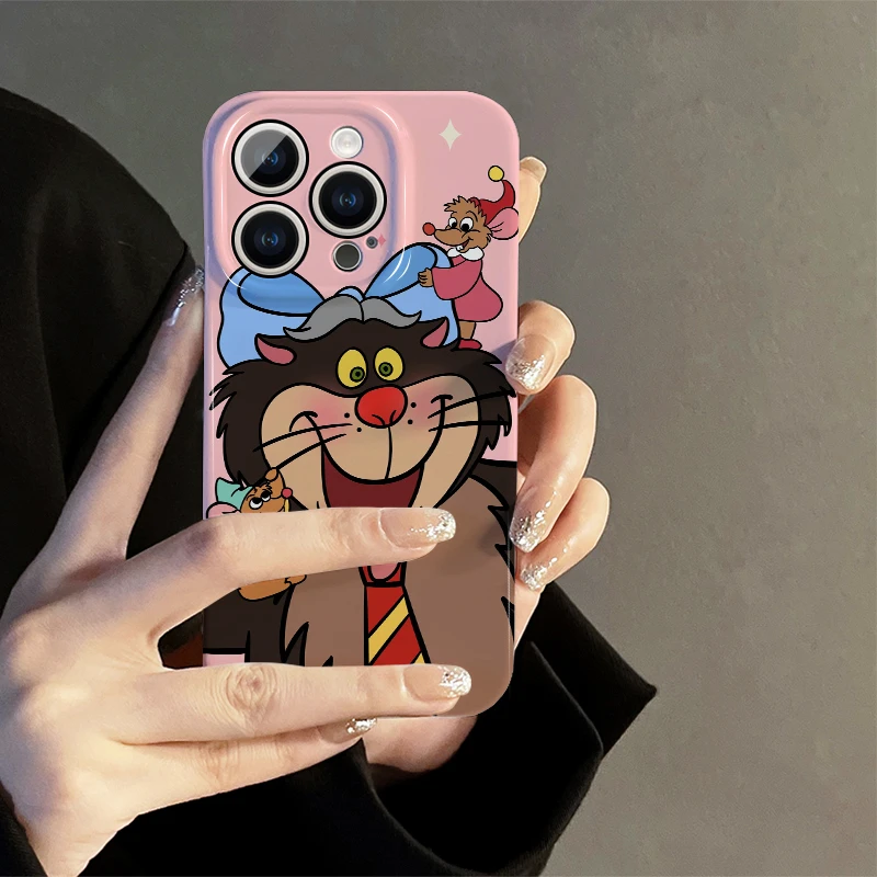 路西法猫菲林手机壳适用华为mate60小米一加vivo荣耀nova红米oppo