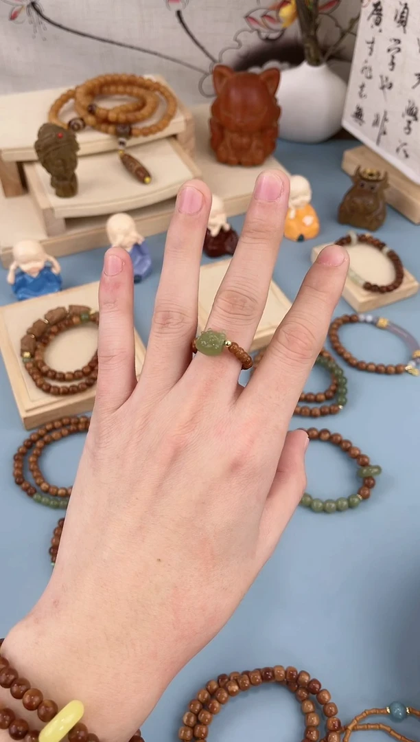 【闪购商品】库克手串库克戒指青龙