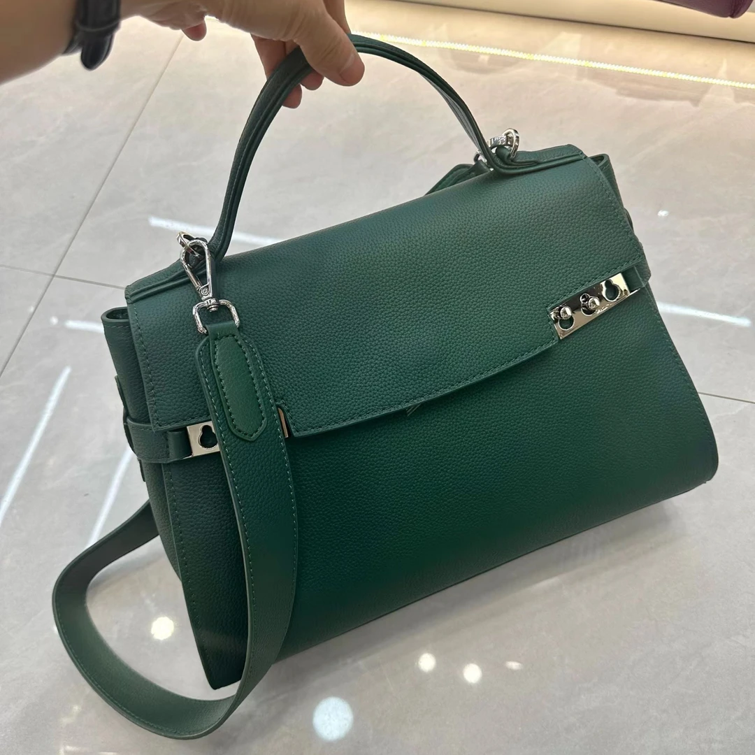 【Show Mi】KLL-66035-绿色-轻奢小众时尚百搭女士包包