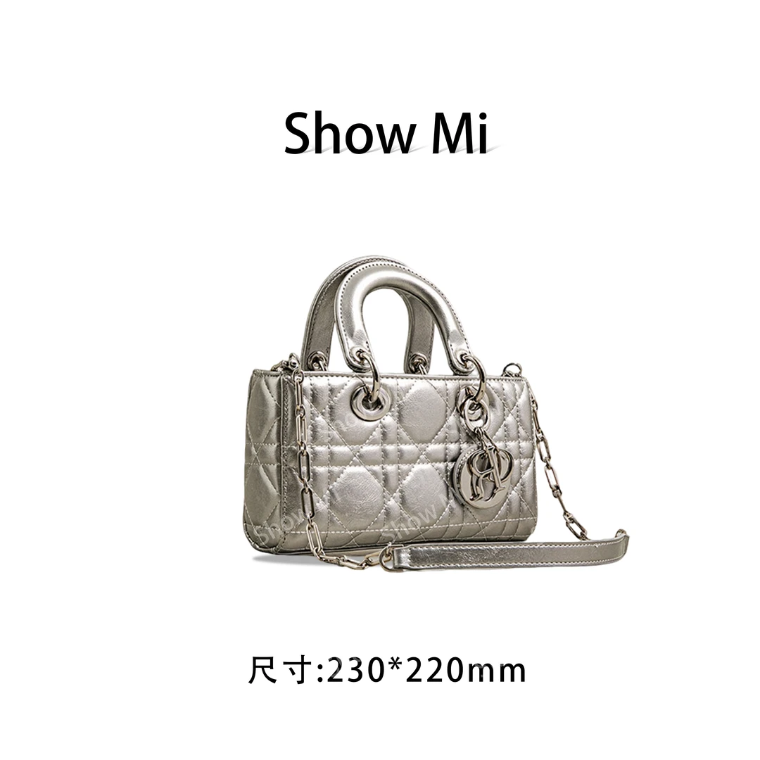 【Show Mi】SK-82317-1-银枪色-轻奢小众时尚百搭女士包包sm