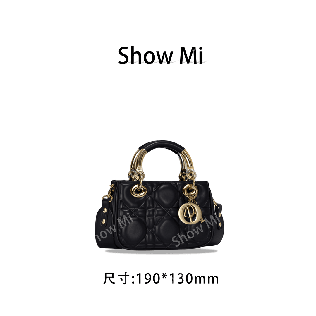 GQ-2544-黑色-RAIN.CUN轻奢小众时尚百搭女士包