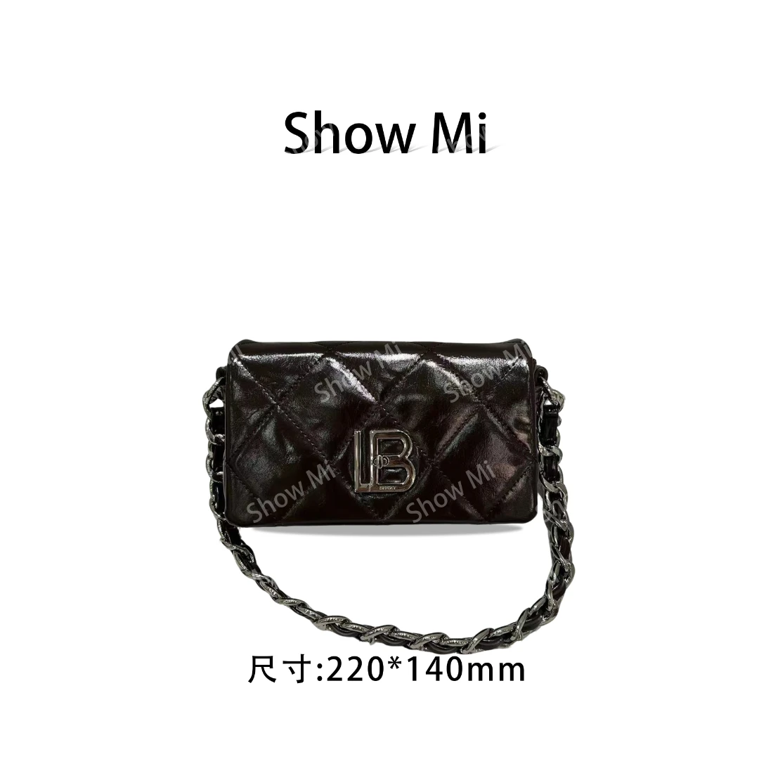 【Show Mi】ZT-D7003-巧克力-轻奢小众时尚百搭女士包包sm
