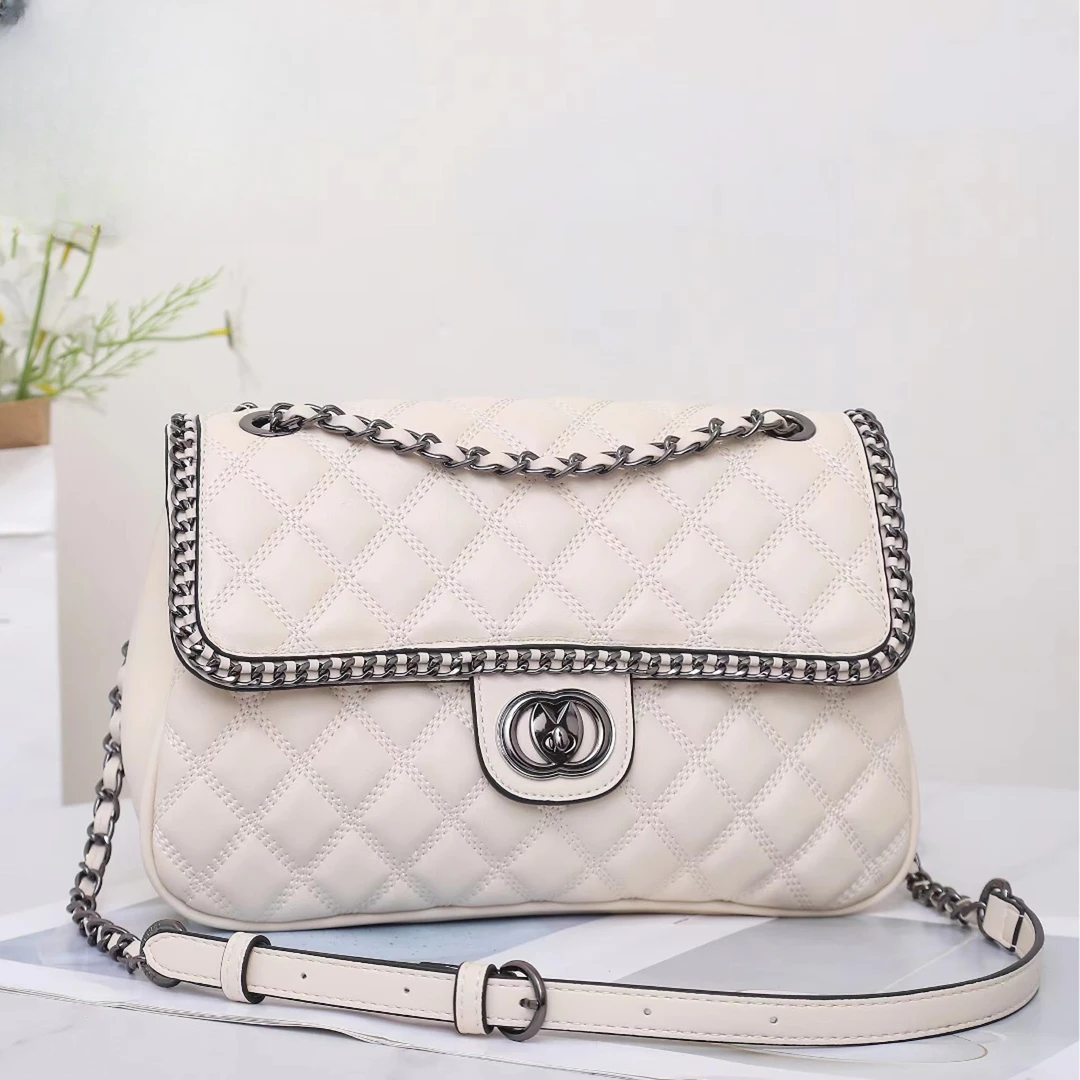 【Show Mi】GQ-6350大-米白-轻奢小众时尚百搭女士包包sm