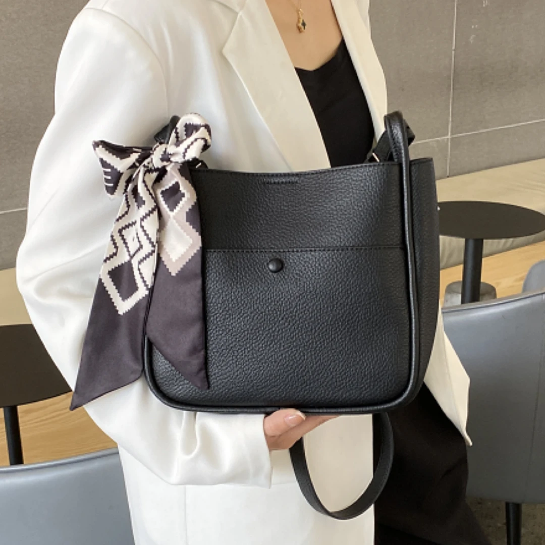 【Show Mi】SKL-7029-黑色-轻奢小众时尚百搭女士包sm