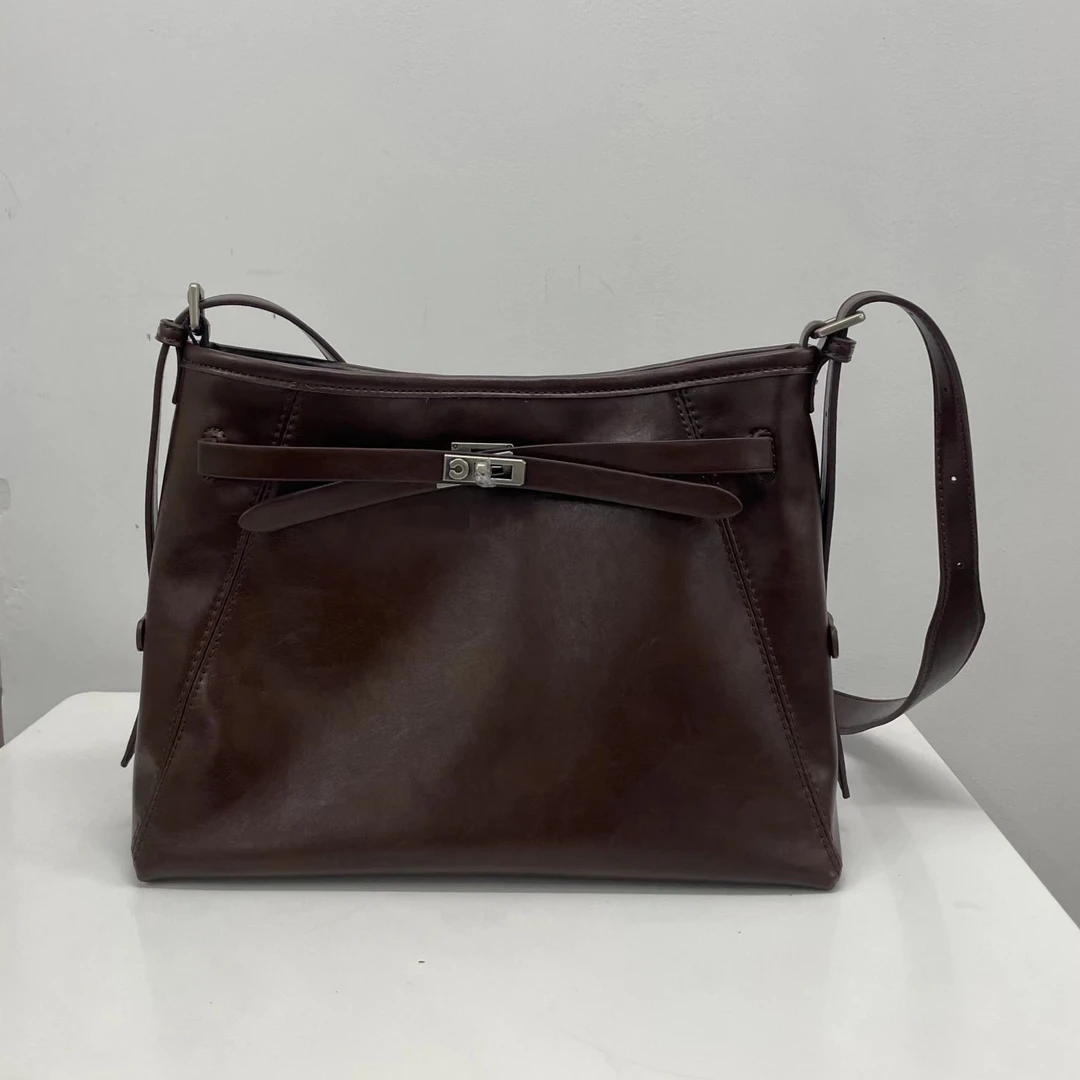 【Show Mi】SK-82623-黑糖咖啡-轻奢小众时尚百搭女士包sm