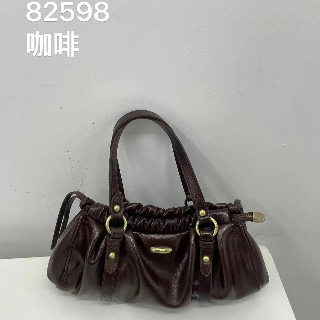 【Show Mi】SK-82598-咖啡-轻奢小众时尚百搭女士包sm