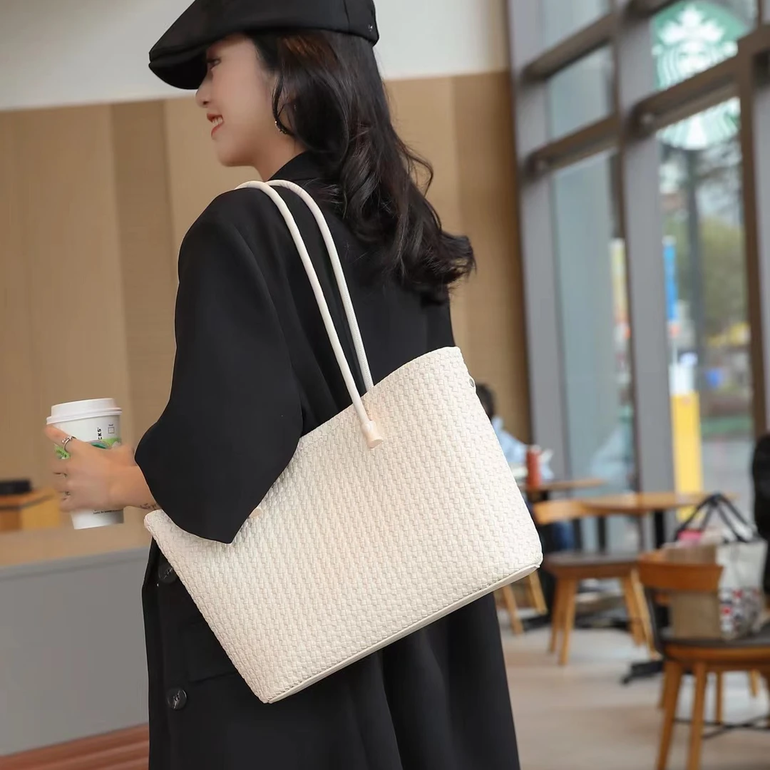 QYX-1896-米白色-RAIN.CUN轻奢小众时尚百搭女士包包