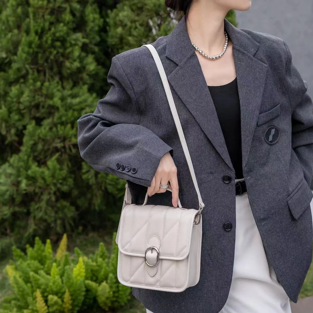 【Show Mi】XKY-1031-白色-轻奢小众时尚百搭女士包包sm