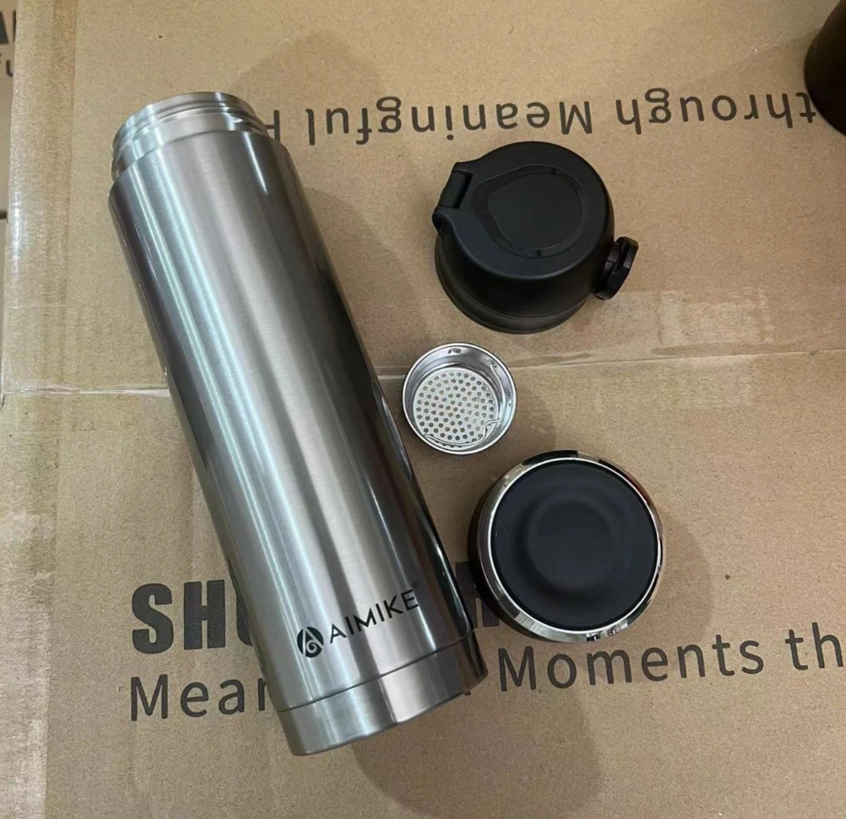 B973不锈钢316保温杯便携家用户外办公室水杯500ML（k）