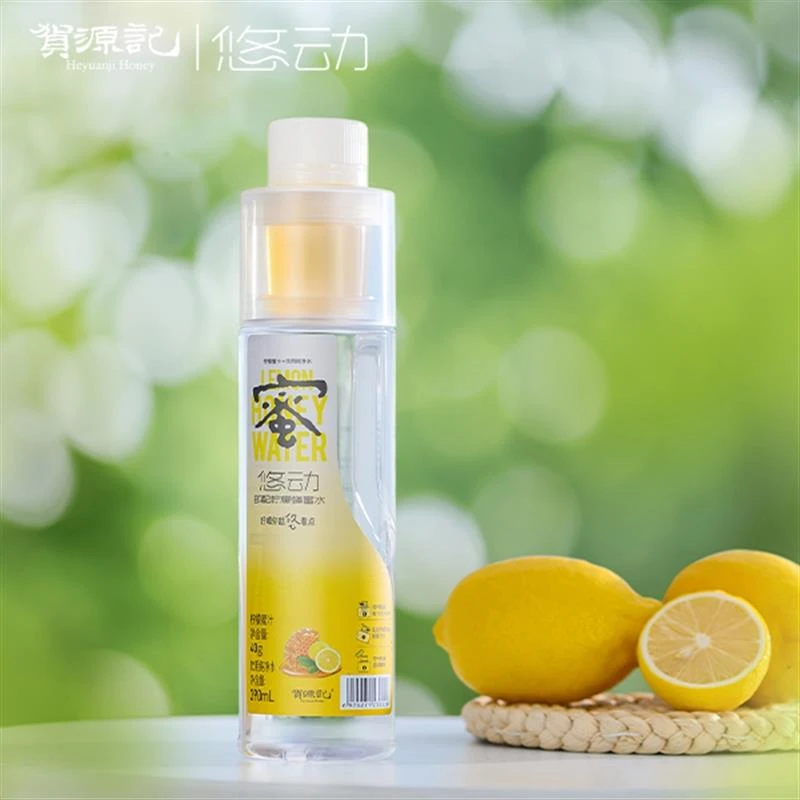 贺源记优选柠檬蜂蜜水 420ml*10瓶即饮手摇分离式便捷网红饮料