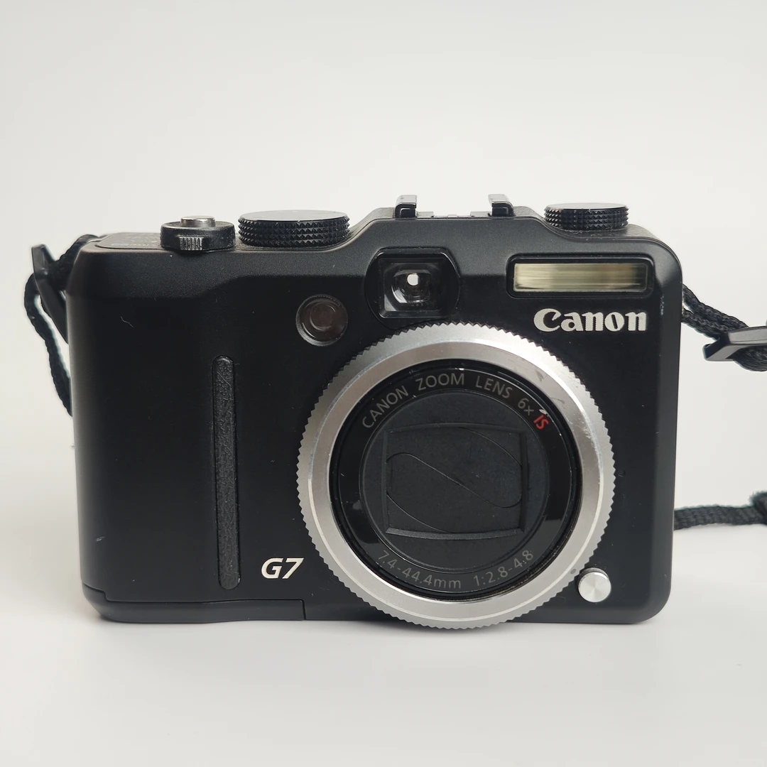 9新 Canon/佳能 g7黑色1000万像素6倍变焦ccd数码相机