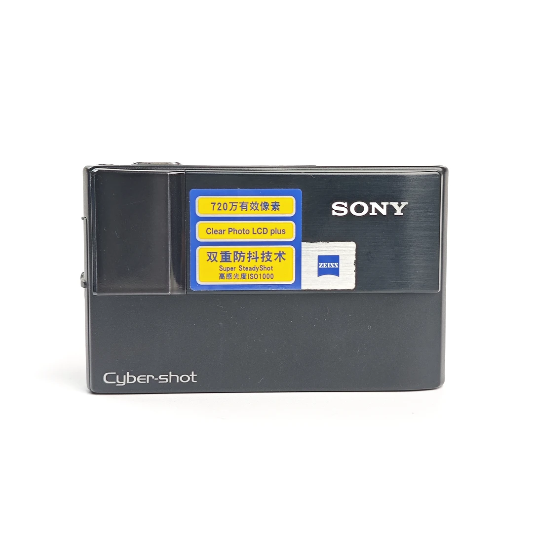 9新 Sony/索尼 t10黑色720万像素3倍变焦ccd数码相机