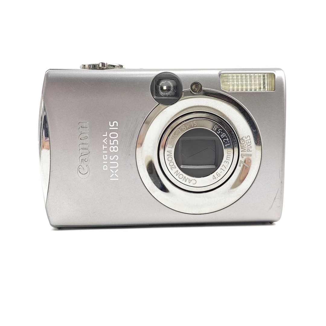 95新 Canon/佳能 ixus850银灰720万像素4倍变焦ccd数码相机
