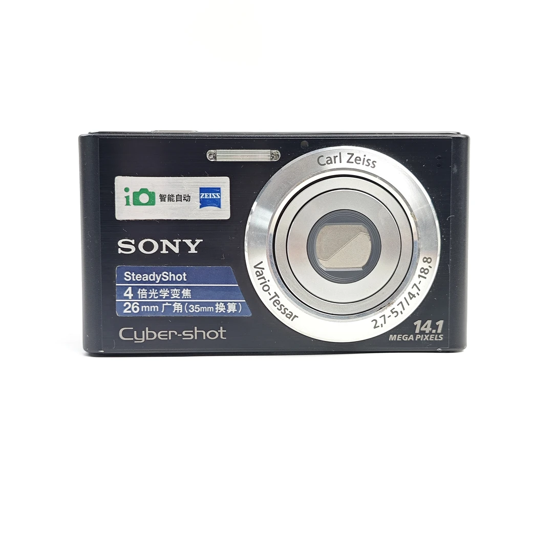 95新 Sony/索尼 w320黑色1410万像素4倍变焦ccd数码相机