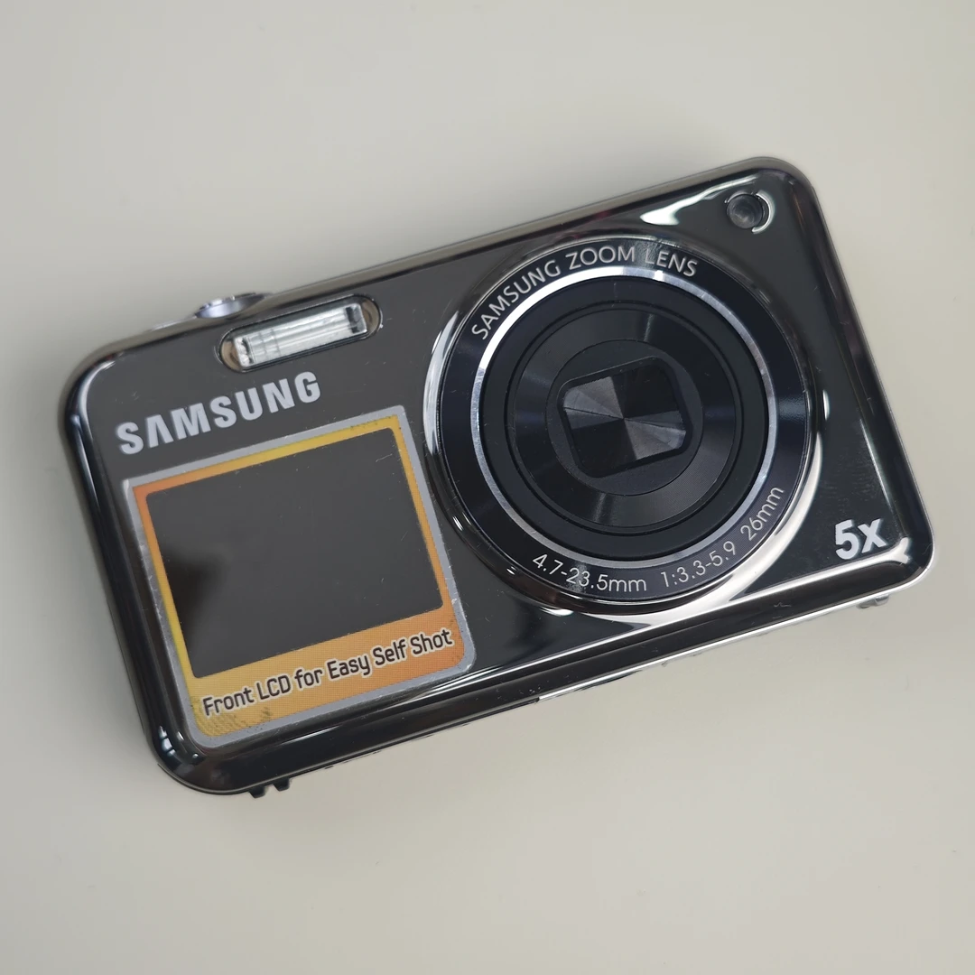 9新 Samsung/三星 pl120黑色1420万像素5倍变焦ccd数码相机