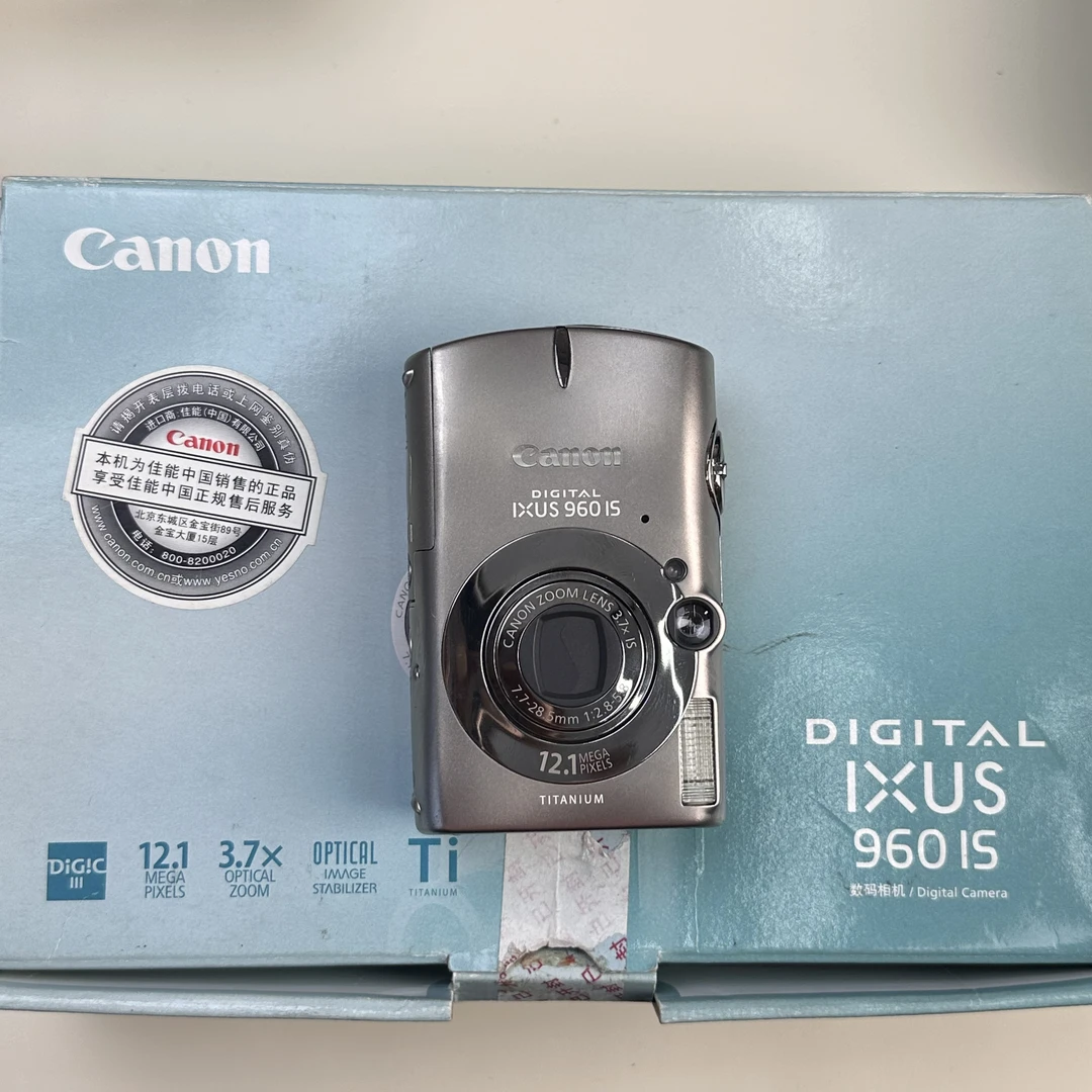 95新 Canon/佳能 ixus960原盒1210万像素3.7倍变焦ccd数码相机