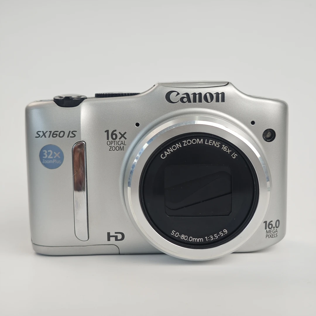 9新 Canon/佳能 sx160银色1600万像素16倍变焦ccd数码相机