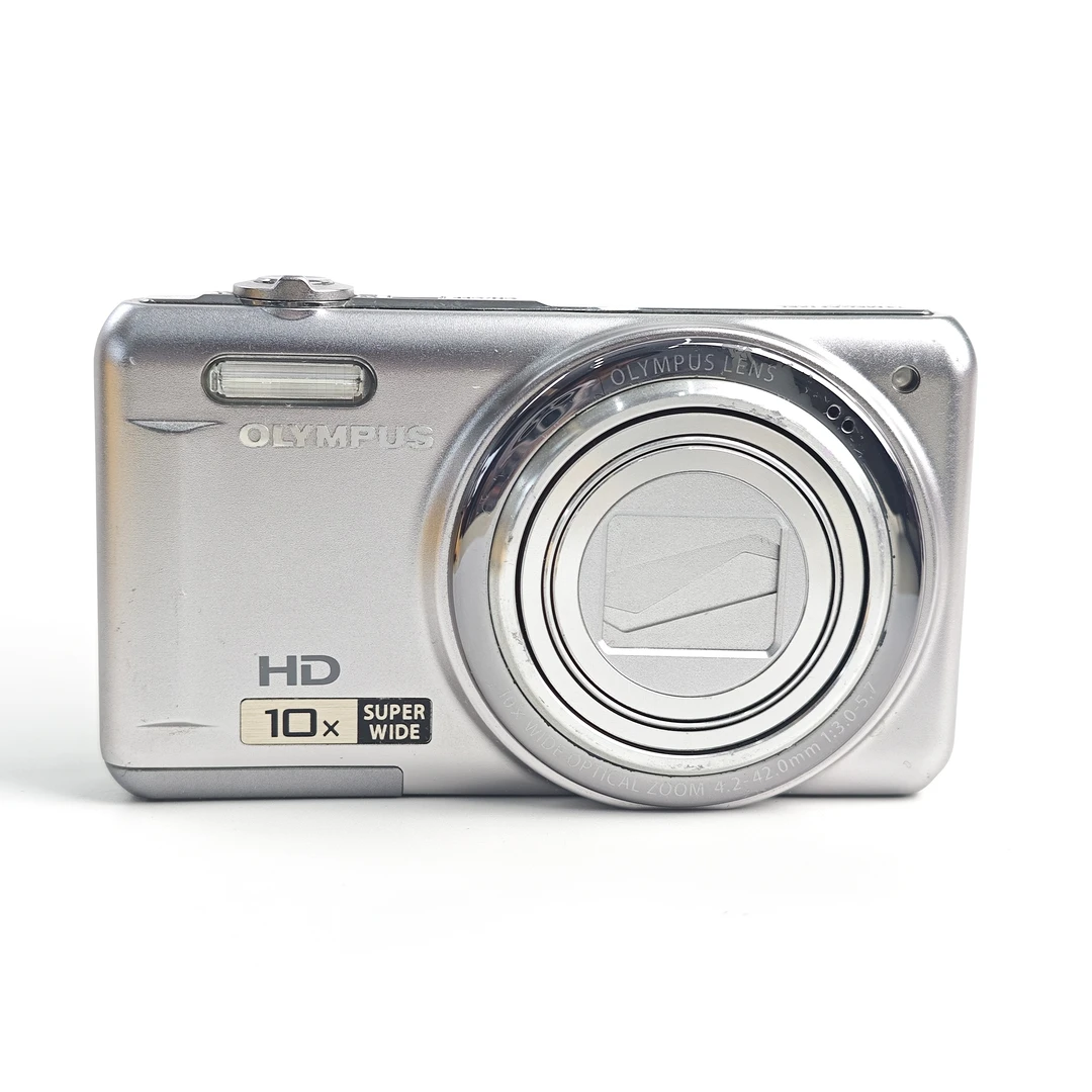 95新 Olympus/奥林巴斯 vr310轻奢银1400万像素10倍变焦ccd