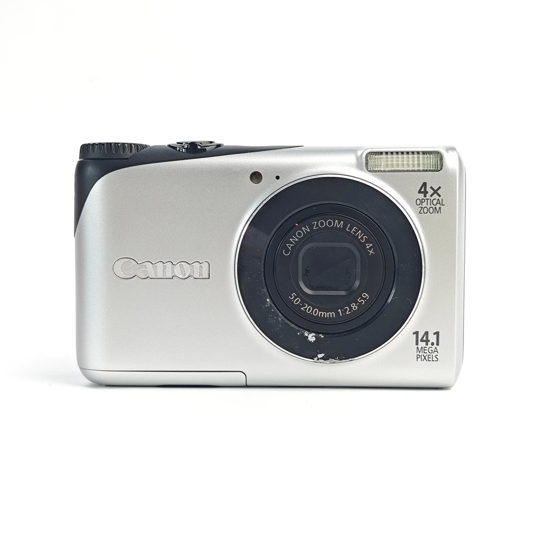 95新 Canon/佳能 a2200银1410万像素四倍变焦数码相机