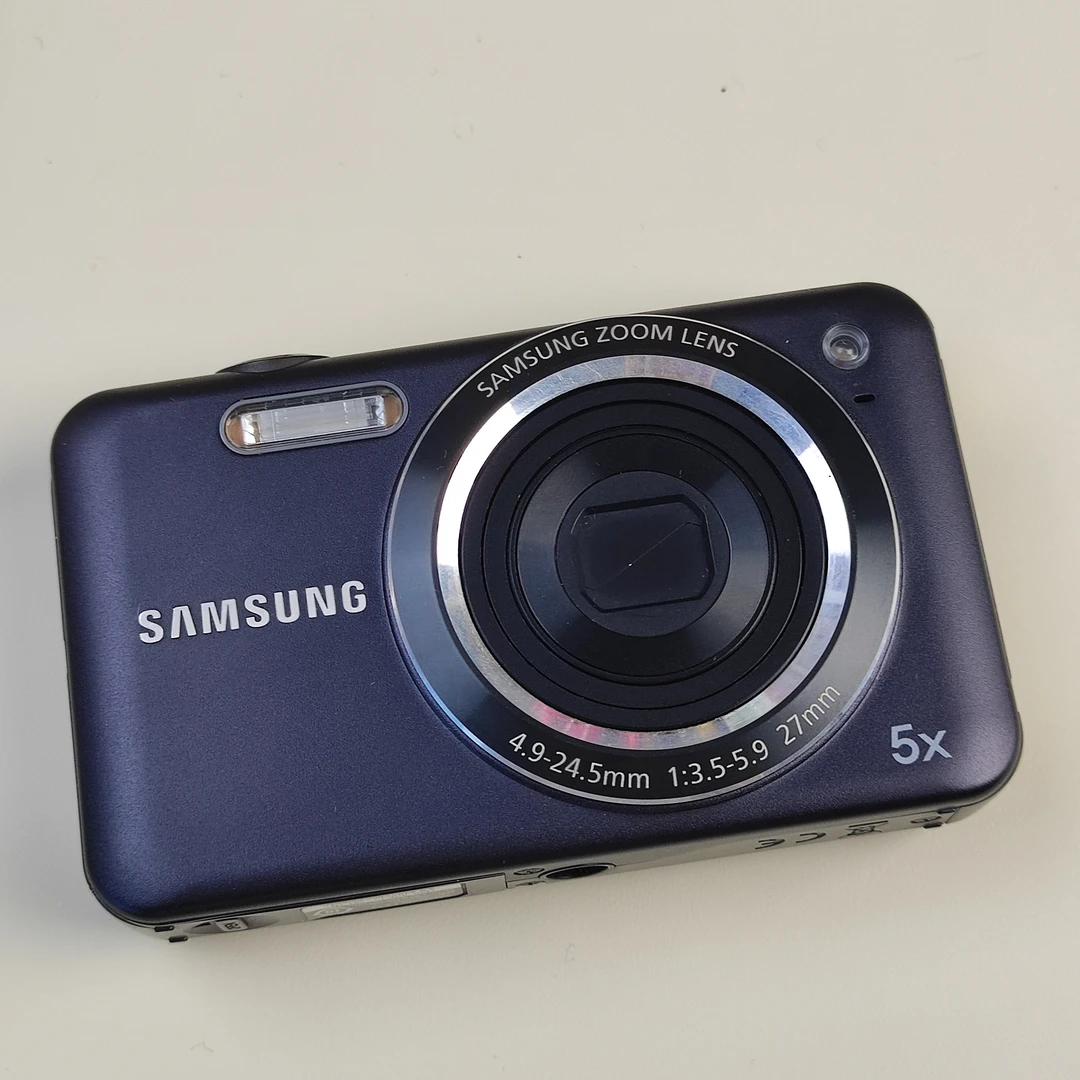9新 Samsung/三星 es73蓝黑色1220万像素5倍变焦ccd数码相机