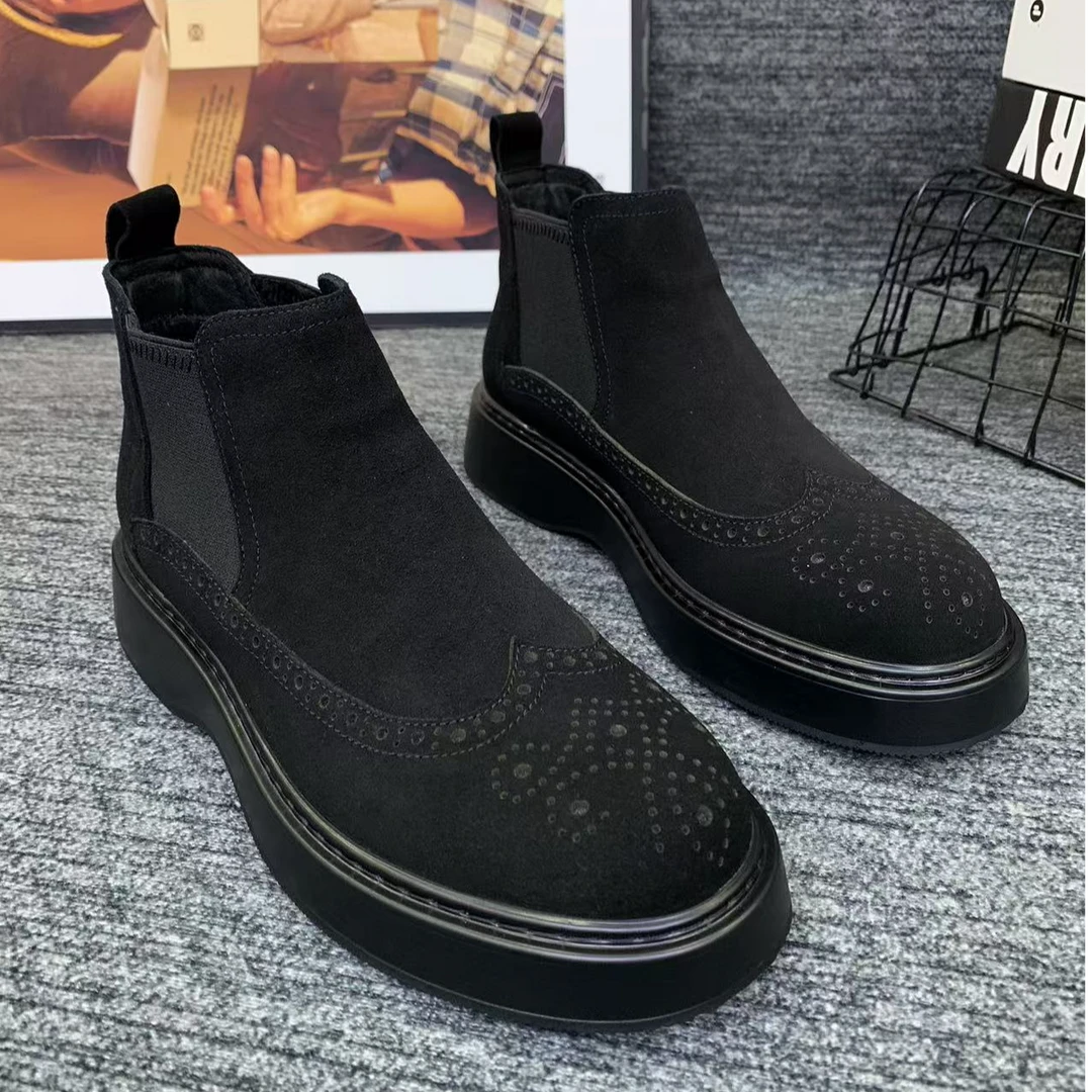 Y063【单鞋】新款男士真皮时尚百搭轻奢软底商务男鞋