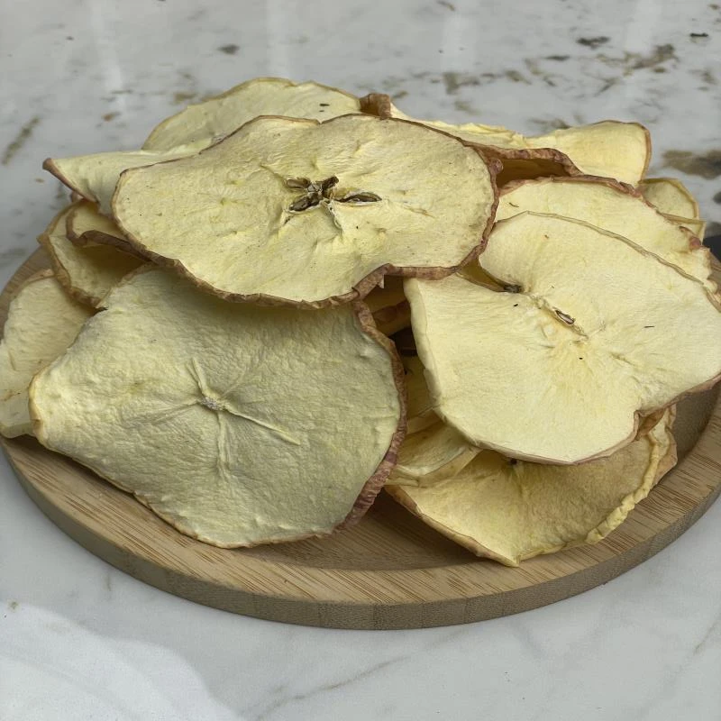 【玉姐精选】新鲜靓苹果干 水分足 500g(胶)