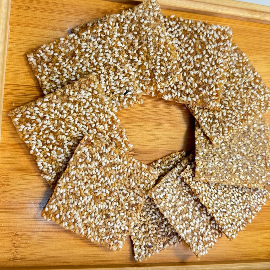 传统手工芝麻糖老式芝麻片焦切零食250g