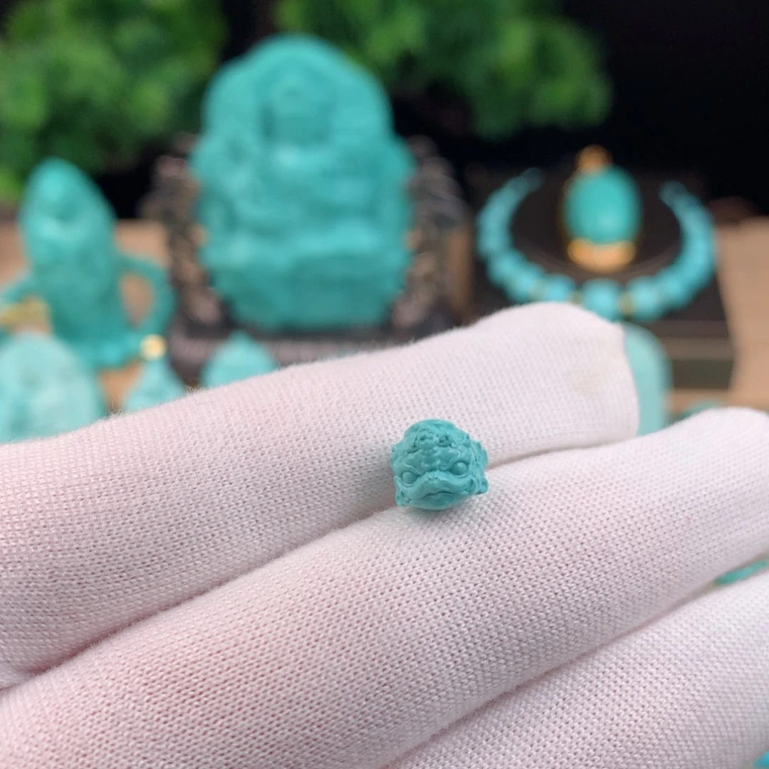 【闪购商品】绿松石配珠卡8未镶嵌?****。
