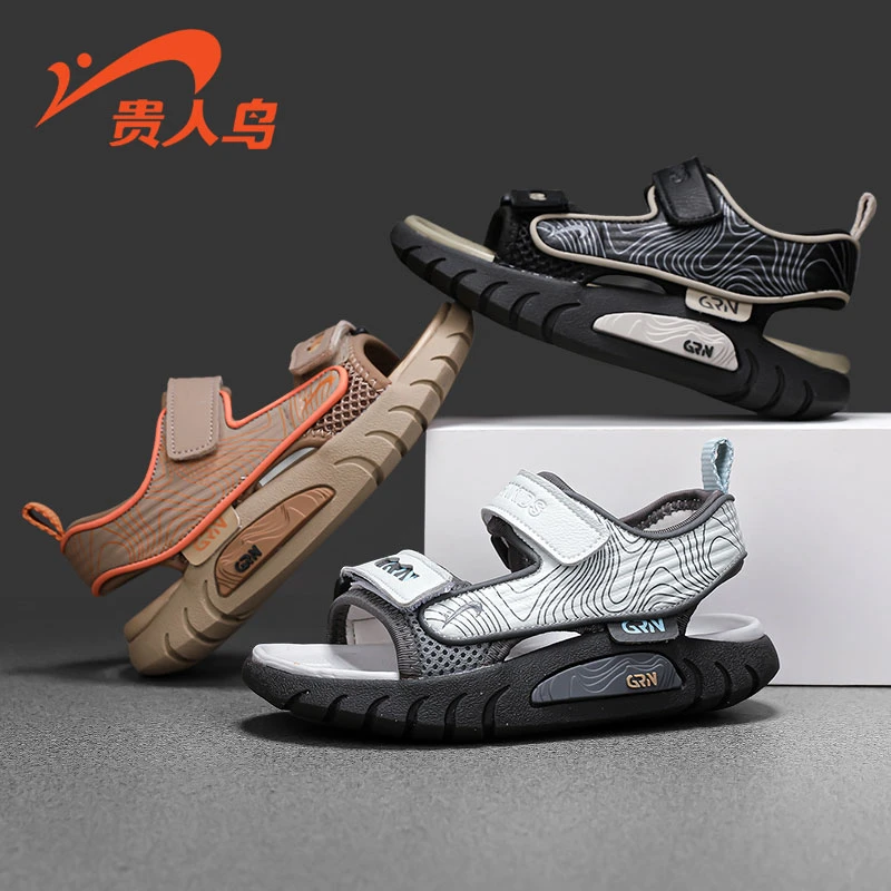 贵人鸟2025夏季新款2F056L中大童沙滩凉鞋