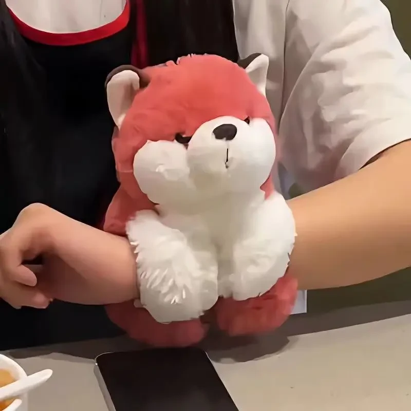 【小羊】大尾巴狐狸啪啪圈女孩卡通小狐狸毛绒绒节日生日女生礼物