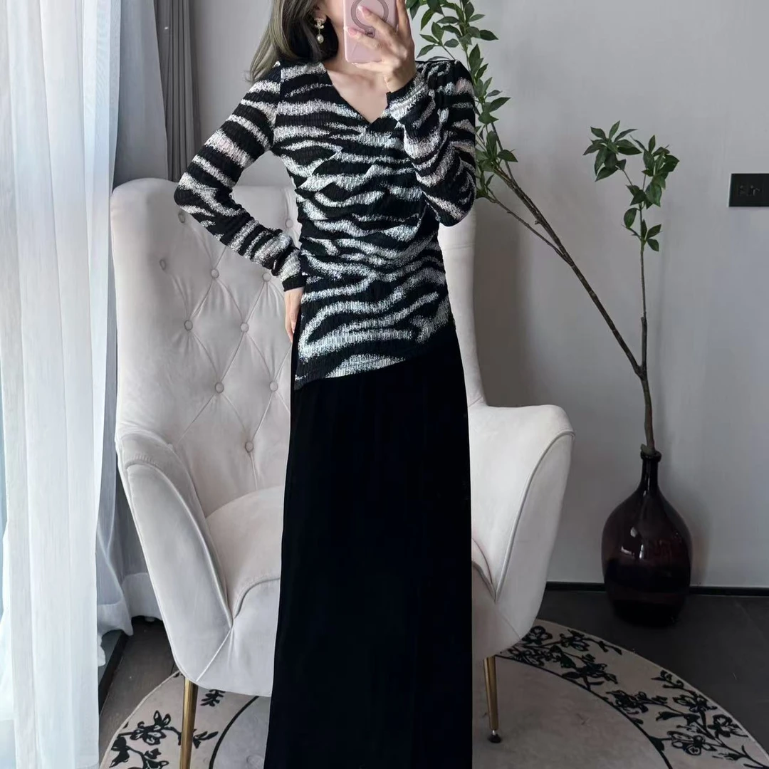 【董董】C186 秋冬新款洋气套装显瘦气质两件套