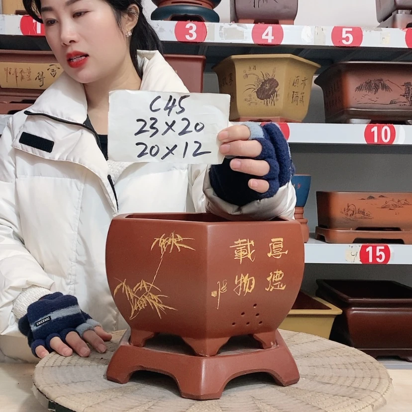 【闪购商品】紫砂花盆